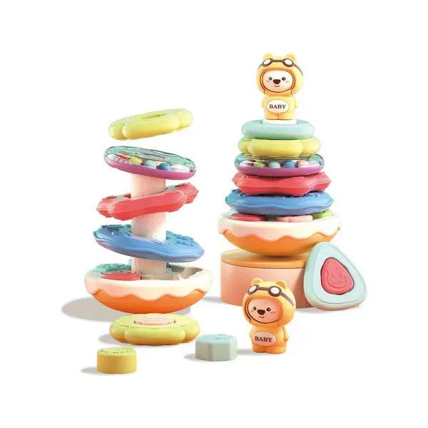 Juguete Set Didactico Para Bebe Juego De Encastre Musical