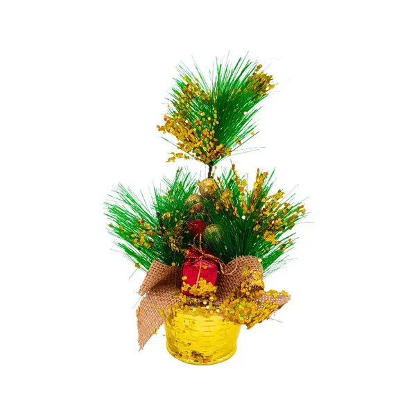Arbolito De Navidad 20cm Decoracion Navideña Pino Adornos