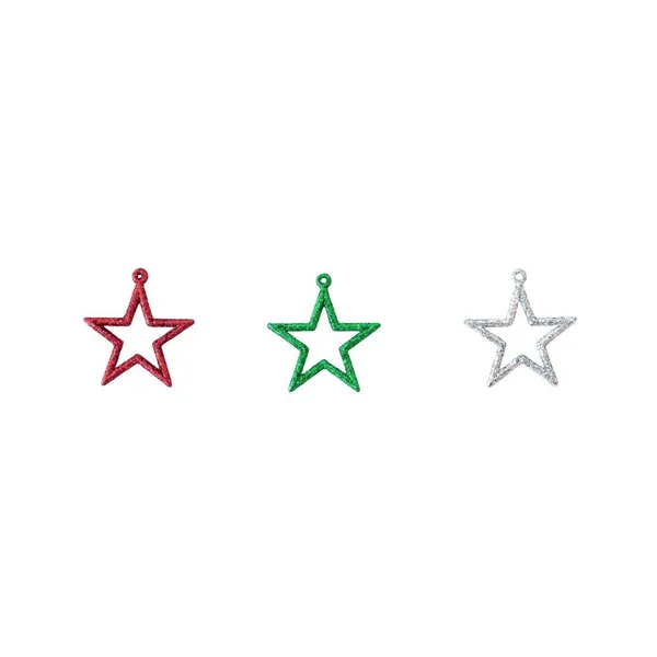 Adornos Navideños Estrellas Para Arbolito De Navidad 5cm X8u