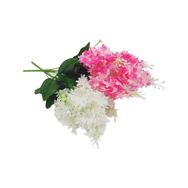 Ramo Alverjillas Flores Artificiales Jacintos Decoracion X10
