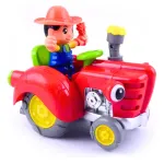 Coche Tractor Juguete Bebé Con Luz Sonidos Y Movimiento