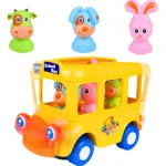 Auto Camion Bus Musical Luz Movimiento Juegos Didacticos