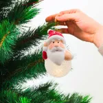 Bolas Navidad Adorno Navideño Con Luz Para Arbol