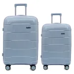 Valija Set X2 Grande 28 + Carry On 20 Expandible Candado Tsa
