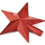 Estrella Puntal Dorado 15cm Para Arbol De Navidad 