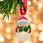 Bolas Navidad Adorno Navideño Con Luz Para Arbol