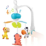 Movil Cunero Cuna Musical Giratorio Cochecito Bebe