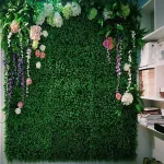 Jardin Vertical Artificial Muro Verde Panel Frondoso Plantas