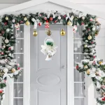 Campanas Navidad X3 28cm Deco Navideña Adorno Para Arbol