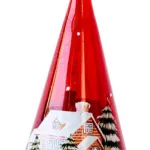 Arbolito De Navidad 15cm Con Luz Decoracion Adorno Navideño