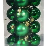 Adornos Navideños Set Bolas De Navidad 5cm X16 Unidades