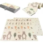 Alfombra Antigolpes Plegable Bebes Reversible 120x180cm
