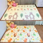 Alfombra Antigolpes Plegable Bebes Reversible 120x180cm