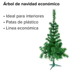 Arbol De Navidad Economico Pino Aleman 1.20mts Decoración
