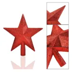 Estrella Puntal Dorado 15cm Para Arbol De Navidad 