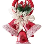 Campanas Navidad X3 28cm Deco Navideña Adorno Para Arbol