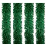 Guirnalda Boa Navidad Muerdago 9 Cm 2 Mts Deco Navideña X3u