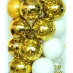 Adornos De Navidad Esferas Navideñas 6cm X30 Bolas