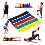 Bandas Elasticas Gym Entrenamiento Resistencia X5 Fitness
