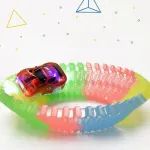 Pista Luminosa Flexible 161 Piezas 1 Auto Luminoso