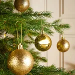 Bolas De Navidad 6cm Valija Adornos Navideños X48 Piezas