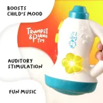 Trompeta Para Niños Juguete Instrumento Musical Sonido Y Luz
