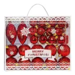 Adornos Navideños Set Decoracion 33u Surtido Navidad Bolas