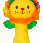 Sonajero Juguete Peluche Con Chifle Para Bebé
