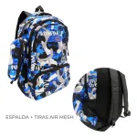 Mochila Urbana Escolar Porta Notebook Impermeable + Canopla