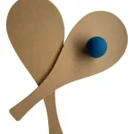 Pelota Paleta Playa Juego Tenis Padel Playera De Madera
