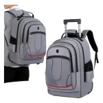Mochila Carro 18 Pulgadas Escolar Carrito Viaje Capacidad