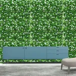 Jardin Vertical Artificial Muro Verde Panel Frondoso Pack X5