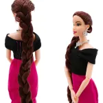 Muñeca Fashion Articulada Con Trenzas Estilo Barbie Juguete