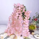 Flores Artificiales Vara Pack X12 Enredadera Colgante Guia