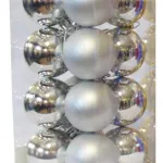 Adornos Navideños Set Bolas De Navidad 4cm X16 Unidades