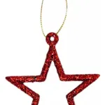 Adornos Navideños Estrellas Para Arbolito De Navidad 5cm X8u