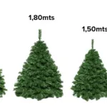 Árbol De Navidad Extra Lujo Patagonia 2,10 Mts