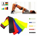 Bandas Elasticas Gym Entrenamiento Resistencia X5 Fitness