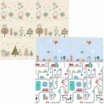 Alfombra Antigolpes Plegable Bebes Reversible 120x180cm