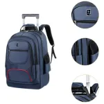 Mochila Carro 18 Pulgadas Escolar Carrito Viaje Capacidad
