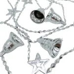 Collar 1.50mts Adornos Navideños Para Arbol De Navidad