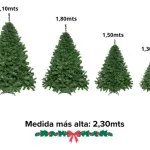 Árbol De Navidad  Montañes Deluxe 2.1mts Base Metálica