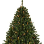 Árbol De Navidad Alpino 1.5mts Base Metálica