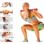 Bandas Elasticas Gym Entrenamiento Resistencia X5 Fitness