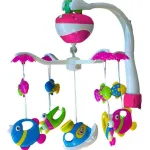 Movil Giratorio Cunero Musical Movil Bebe Cuna Y Practicuna