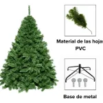 Árbol De Navidad Extra Lujo Patagonia 1,50 Mts