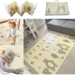 Alfombra Antigolpes Plegable Bebes Reversible 120x180cm