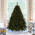 Arbol De Navidad Alpino 1.80mts Hook On Decoración
