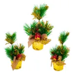 Arbolito De Navidad 20cm Decoracion Navideña Pino Adornos