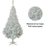 Árbol Navidad Canadian Spruce Blanco/plata 1.8mts Navidad